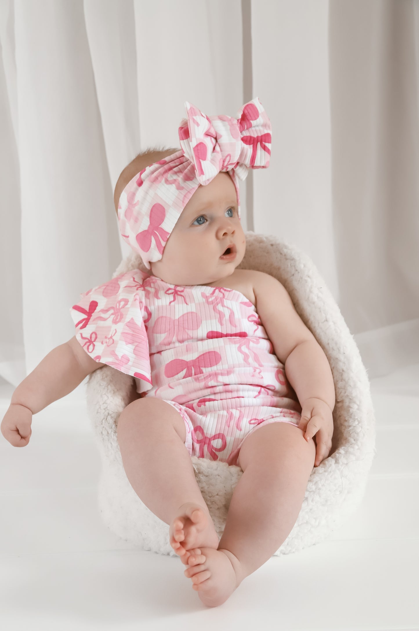 Pink Bow Oversized Bow