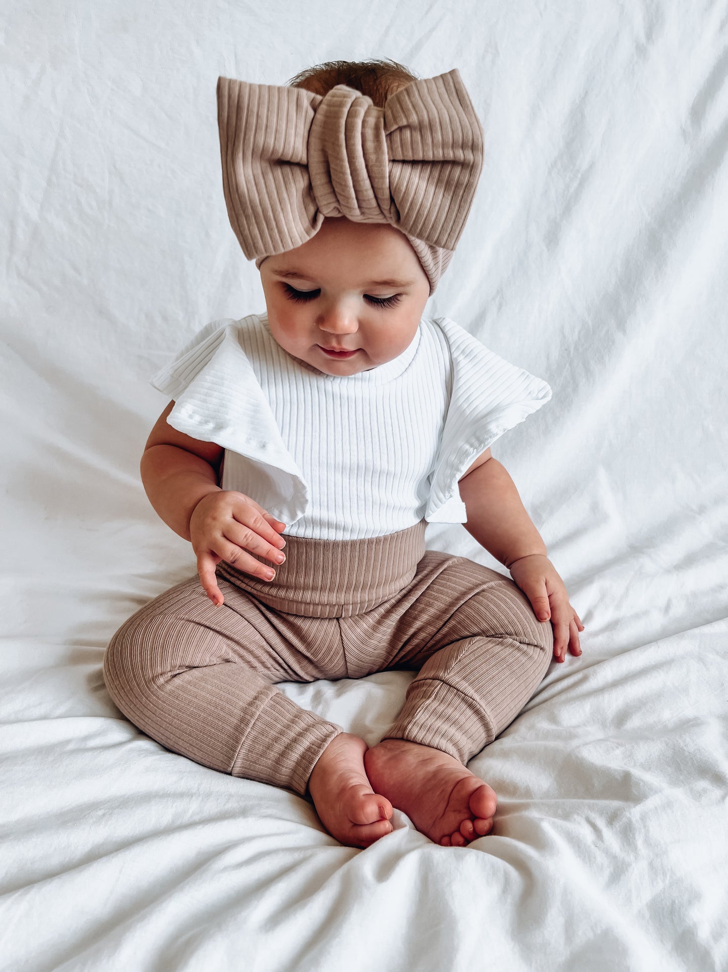 Nude Oversized Bow