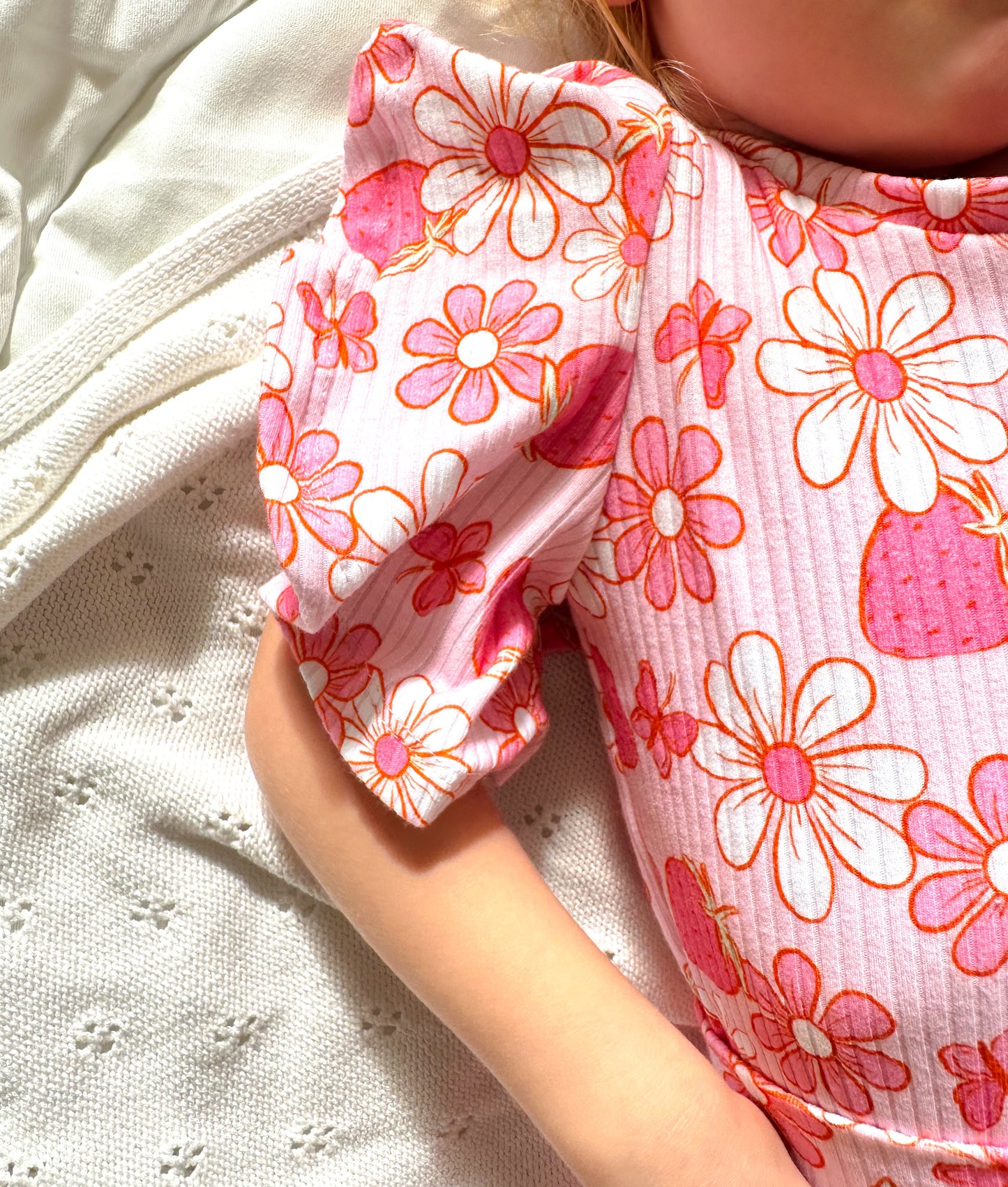 Berry Bloom Frilly Bodysuit