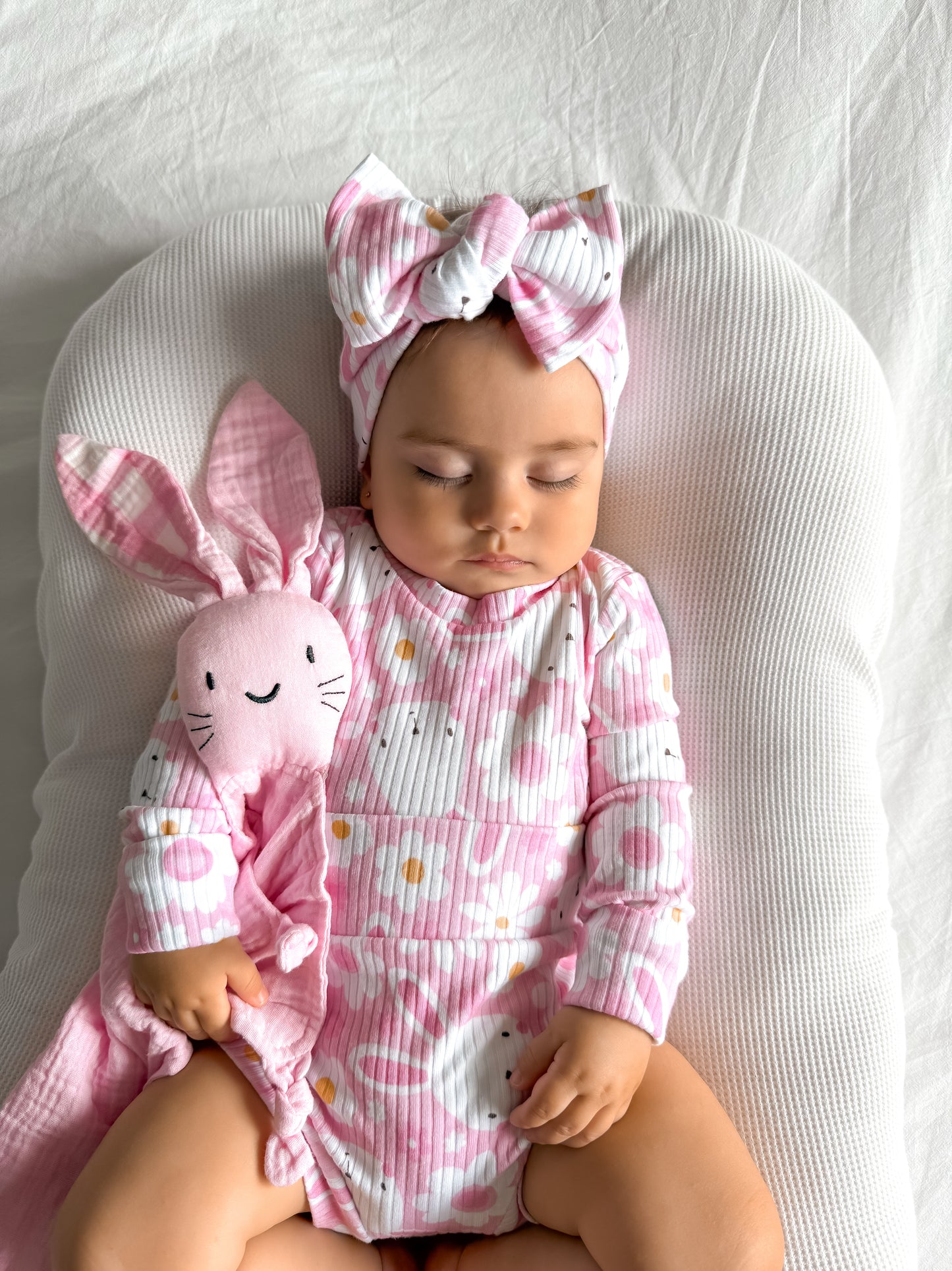 Pink Bunny Bow
