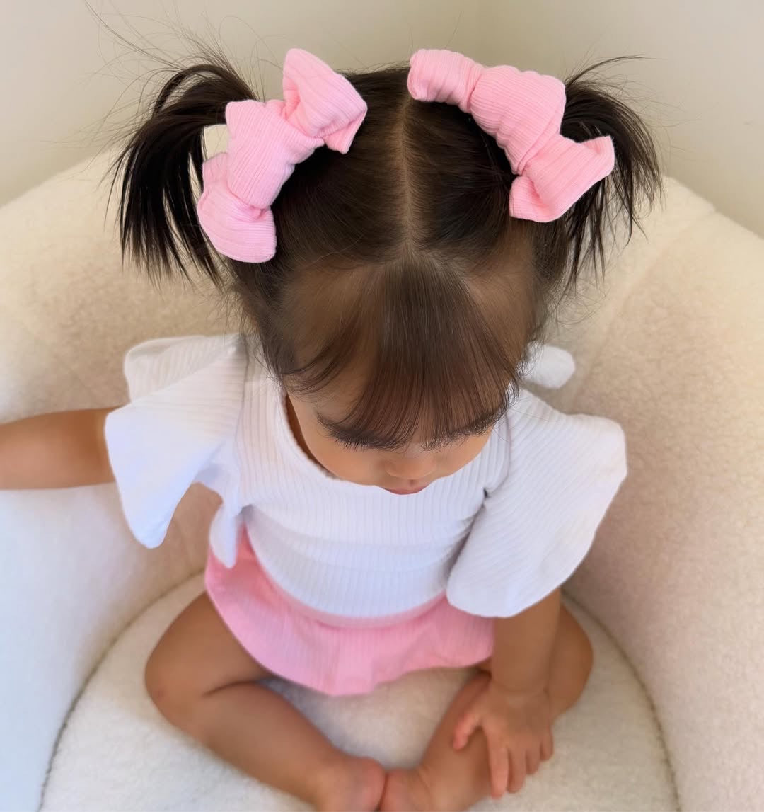 Petal Pink Mini Bow