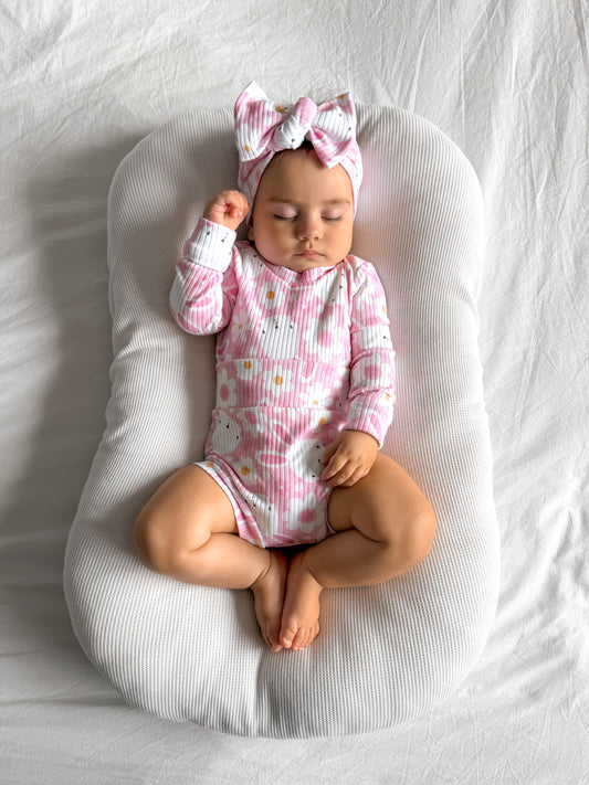 Pink Bunny Bodysuit