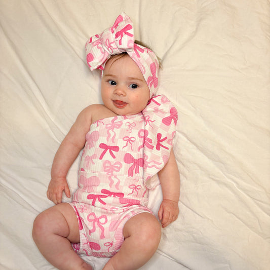 Pink Bow Bummies
