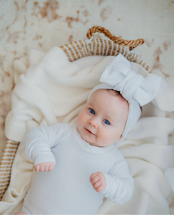 Vanilla Oversized Bow