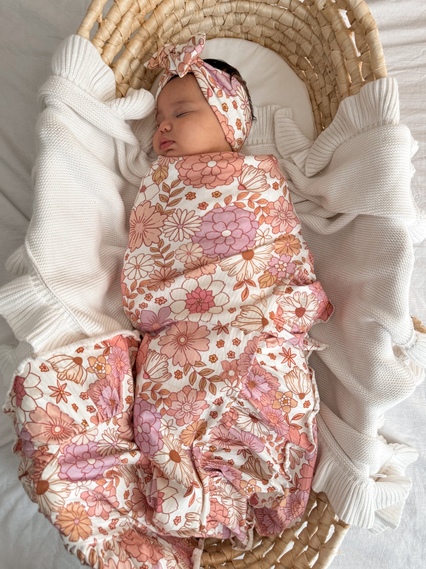 Blossom Ruffle Blanket