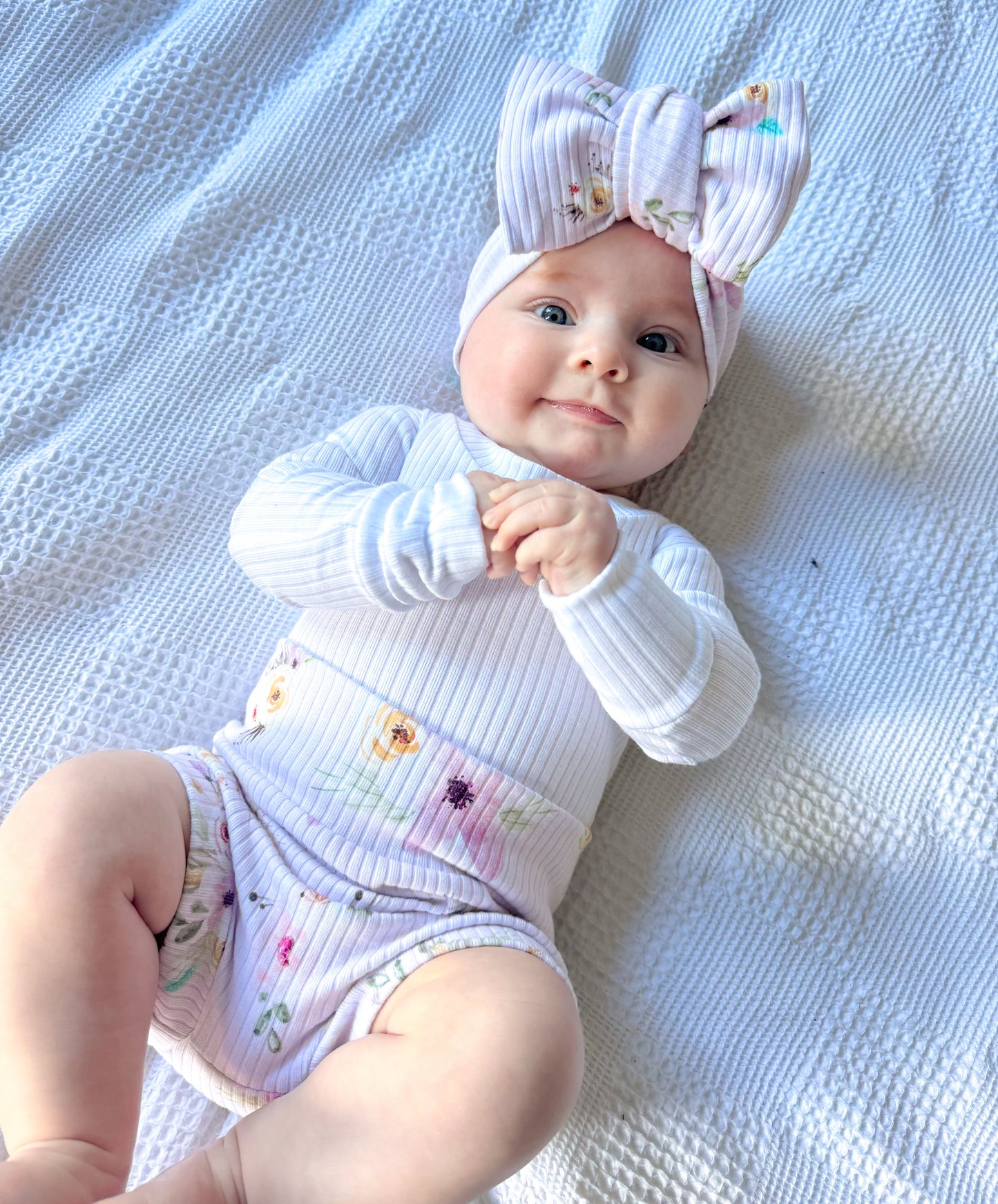 Blush Oversized Bow