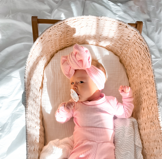 Petal Pink Oversized Bow